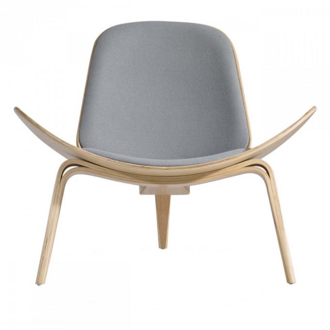 Singola sedia del sofà del salotto CH07 Shell per l'ufficio/domestico di legno/W87 * D76 * H75/SH39cm