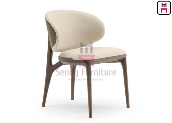 comprare Sedile in pelle imbottita a forma di conchiglia con struttura in legno di cenere online manufacture