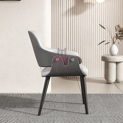 comprare Sedia da Ristorante in Legno Massello con Rivestimento in Pelle e Schienale a Stecche per Pranzi Comodi online manufacture