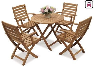 comprare Rettangolo/insiemi del quadro/tondi tavolo pieghevole e di legno solido delle sedie dei mobili da giardino online manufacture