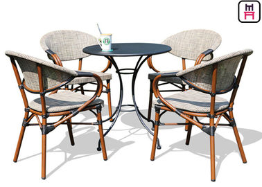comprare Giro della mobilia del patio del cortile/tavolo da pranzo all'aperto del quadrato con le sedie di giardino di Textoline online manufacture