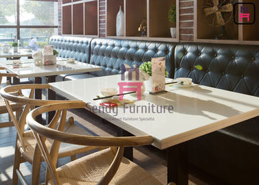 comprare Decorazione stabilita del bottone del diamante del sofà della cabina dell'hotel degli alimenti a rapida preparazione del sofà di cuoio del ristorante online manufacture