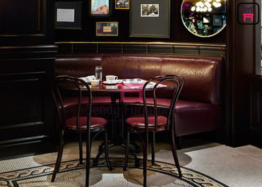 comprare Banquette rotondo su ordinazione stabilito del caffè del banco del sofà di cuoio del ristorante per un hotel di cinque inizio online manufacture