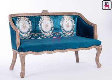 comprare Banco di lusso di scultura classico della cabina che mette legno a sedere solido per nozze online manufacture
