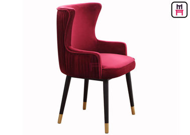 comprare Sedie di legno dorate di lusso del ristorante con colore su ordine del cuscino per l'hotel online manufacture