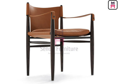 comprare La sala da pranzo di legno del ristorante della struttura della cenere presiede il bracciolo moderno per l'ingresso dell'hotel online manufacture