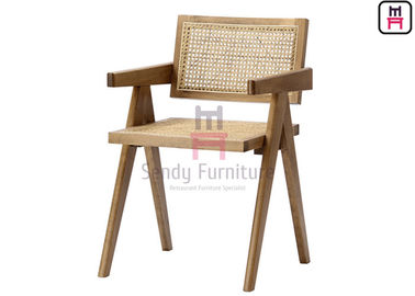 comprare Rattan fatto a mano di stile asiatico sudorientale che pranza la struttura di legno solida Cane Dining Chair delle sedie online manufacture