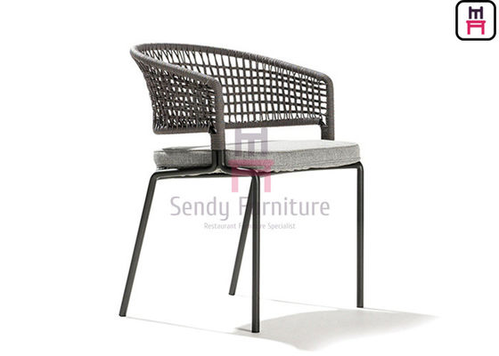 comprare Sedia impermeabile 61*55*H80cm del cuscino del rattan di alluminio del PE 0.38cbm online manufacture
