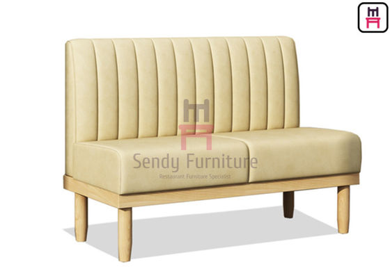 comprare Cabina da ristorante in legno massello 1,2 cbm 4ft Sedili per cabina imbottiti in PU online manufacture