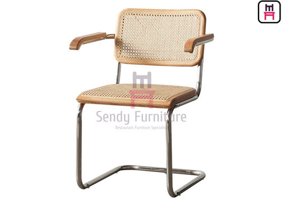 comprare 0.44cbm sedia pranzante a mensola di legno SS201 con lo schienale di Canework online manufacture