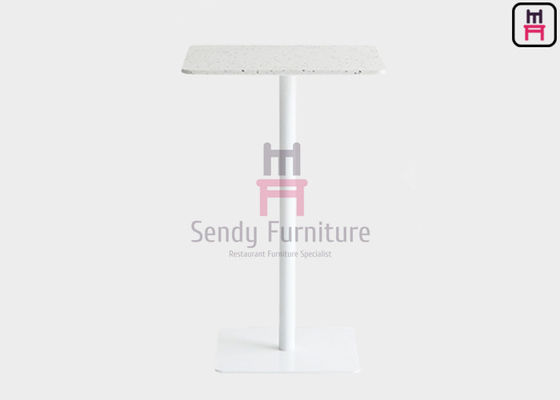 comprare La cima H105cm Antivari quadrato di terrazzo presenta le Tabelle ricoprenti di Antivari d'acciaio della polvere dell'OEM online manufacture