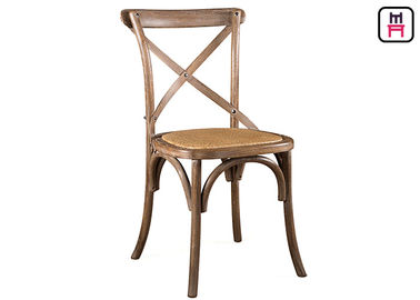 L'evento che di nozze il ristorante di legno romantico presiede il rattan della sedia della parte posteriore di X mette/stile francese