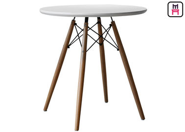 Tavolino da salotto rotondo del compensato modellato Eames, legno di faggio della cima del tavolo da pranzo del MDF