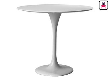 Vetro FRP/base di lusso della Tabella del tulipano di forma rotonda del tavolo da pranzo ristorante del marmo