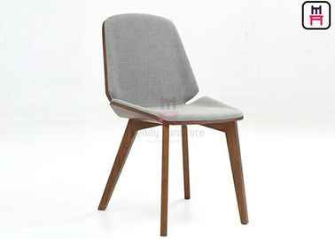 Le sedie di legno del ristorante di stile nordico con curvo corteggia indietro il cuoio Seater