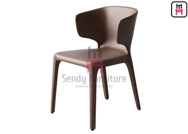 Sedie pranzanti di cuoio di stile contemporaneo con Brown/nero/il colore grigio