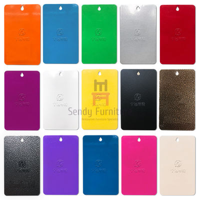 Lo SGS spolverizza la tavolozza di colore ricoprente della mobilia nessun colore che sbiadisce il materiale del metallo