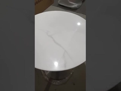 Tulip Base dorata spazzolata con la base di marmo della Tabella tromba/del tavolino da salotto